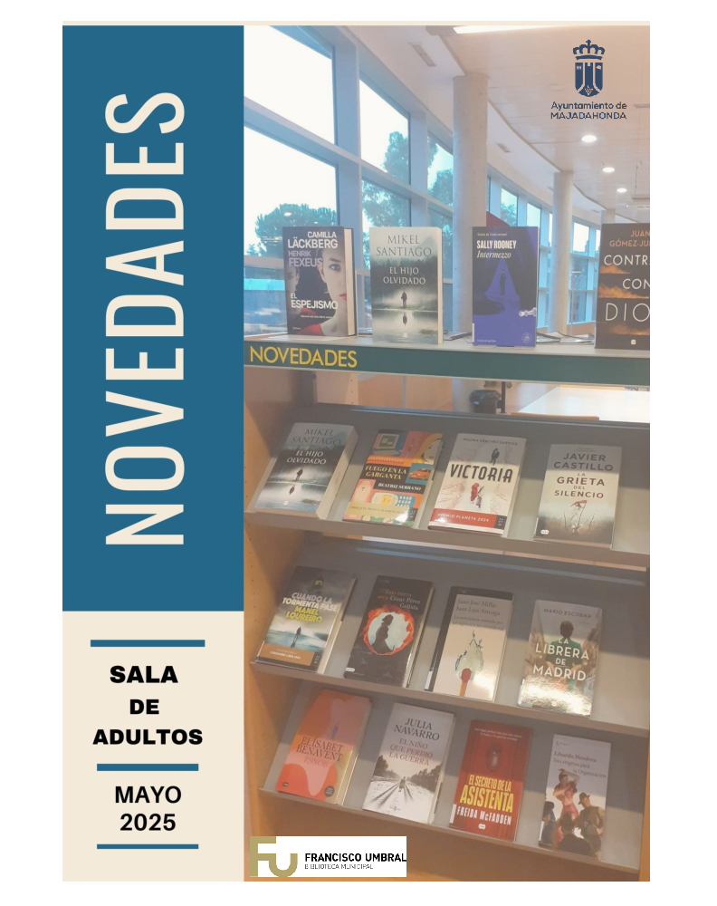 Imagen Novedades Adultos Mayo 2025