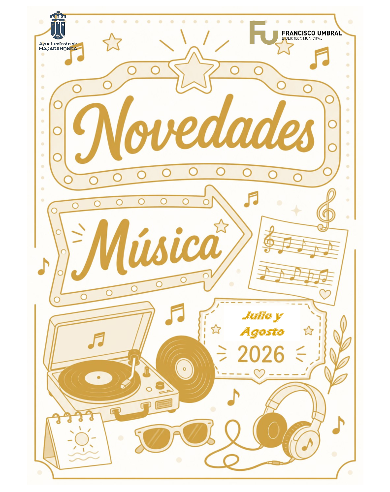Imagen Novedades Música - Julio y agosto