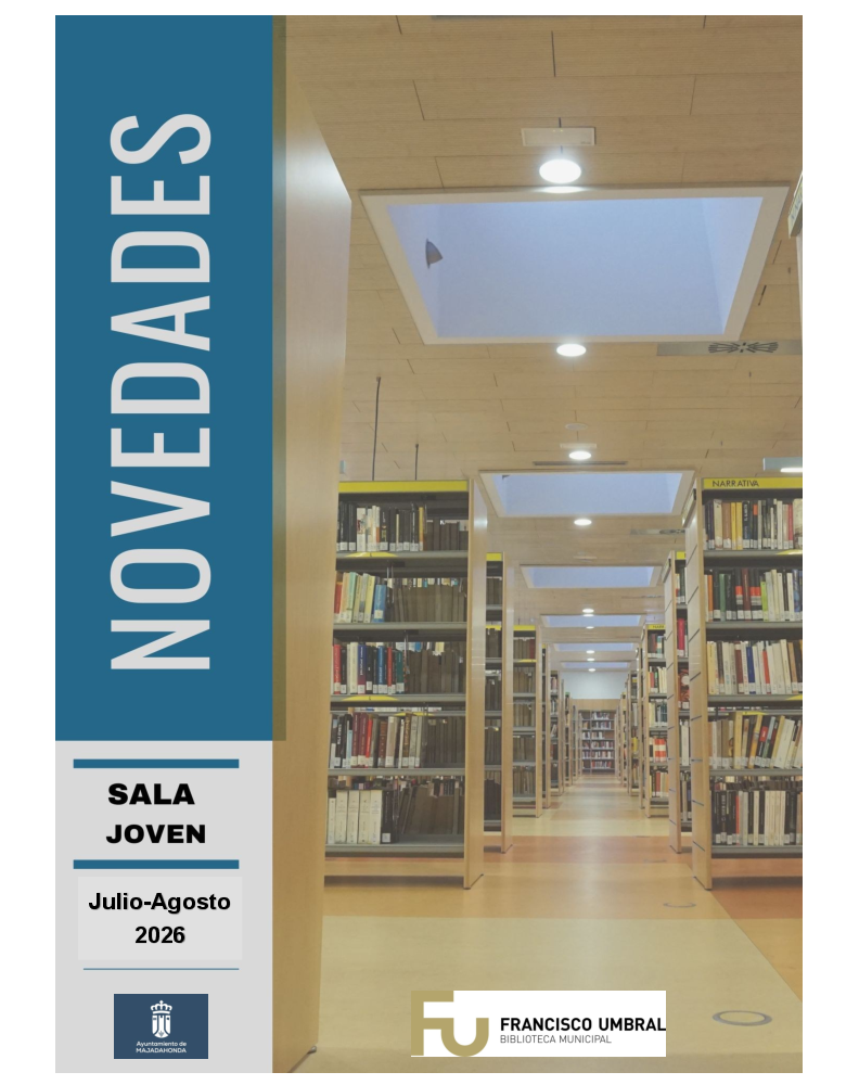 Imagen Novedades Sala Joven - Julio y agosto
