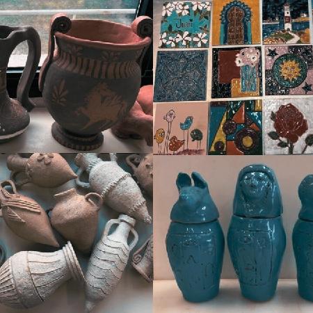 Imagen Inauguración de la exposición del alumnado del taller de cerámica