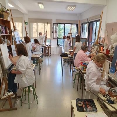 Imagen Exposición del alumnado del Taller de Dibujo y Pintura (Turno de tarde)