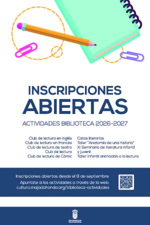 Imagen La Biblioteca Francisco Umbral abre las inscripciones para sus actividades permanentes para adultos