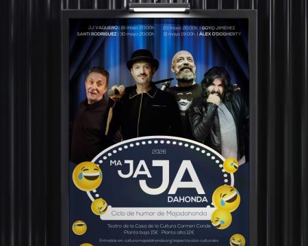Imagen Llega la III edición de MaJAJAdahonda con 4 de los mejores cómicos españoles del momento
